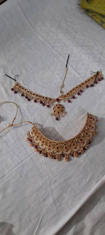 heavy bridal jewellery set 4