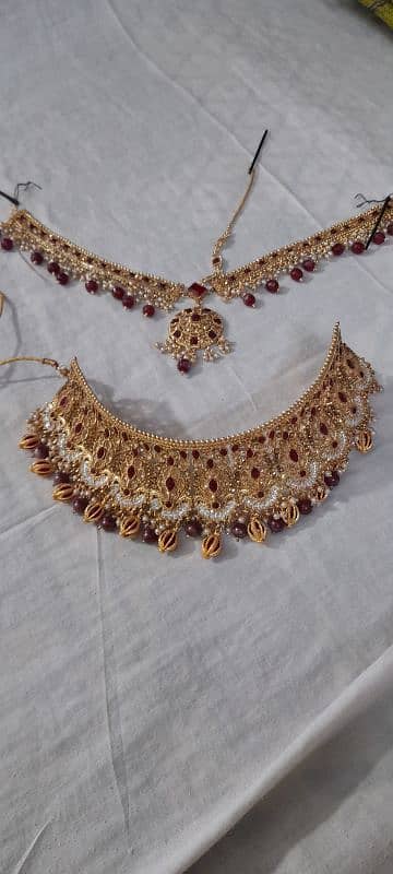 heavy bridal jewellery set 5