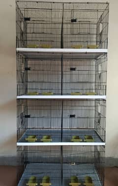 Folding cage(pinjra) 8 portions brand new