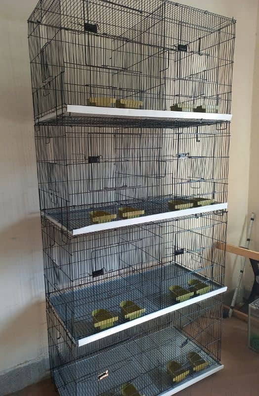 Folding cage(pinjra) 8 portions brand new 1