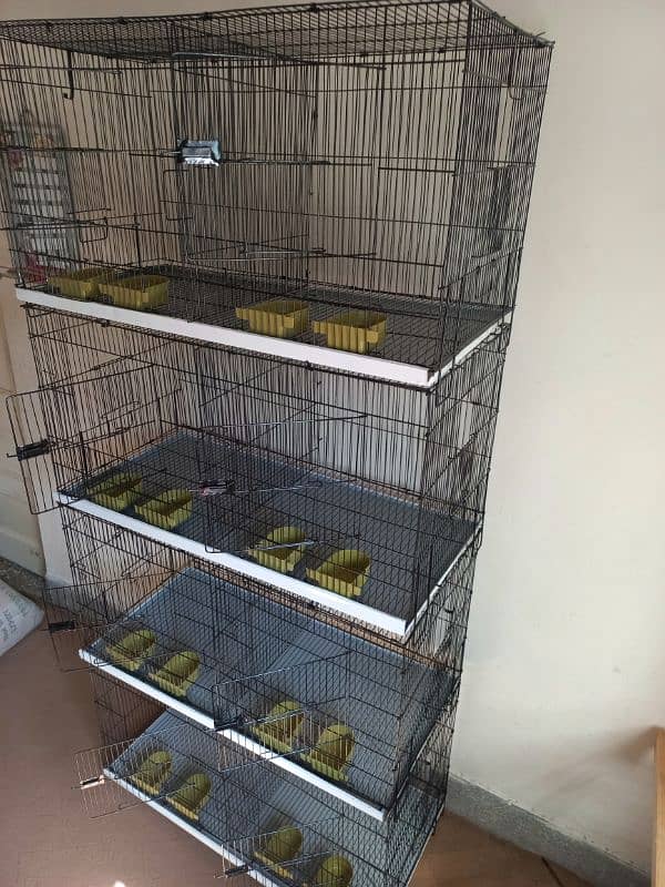 Folding cage(pinjra) 8 portions brand new 2