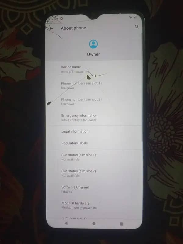 Moto G8 Power Lite 4/64 GB non pta hai wifi ok hai 3