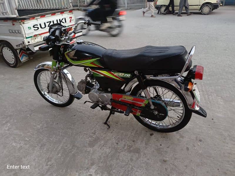 Honda 70 Model 2019 Panjab Sialkot Number 10