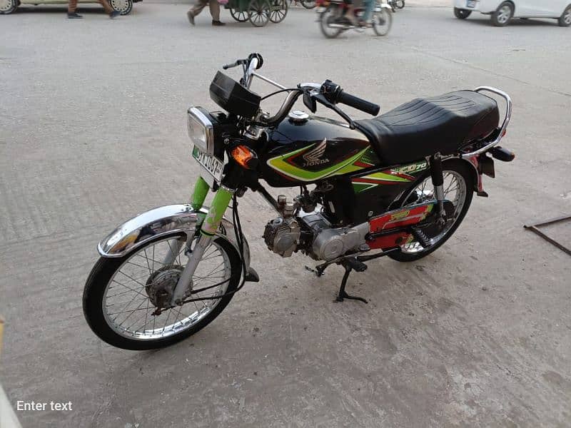 Honda 70 Model 2019 Panjab Sialkot Number 14