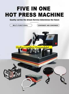 5in1 Heat Press machine