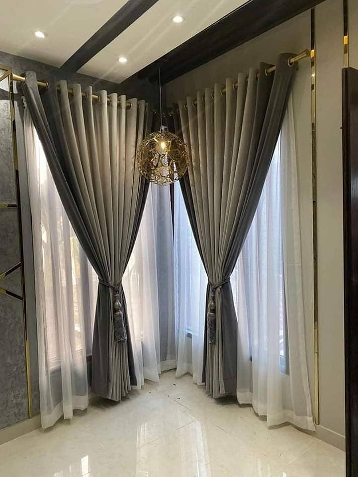 roman curtain / motive luxury curtain / Curtains/ Curtains Design 8