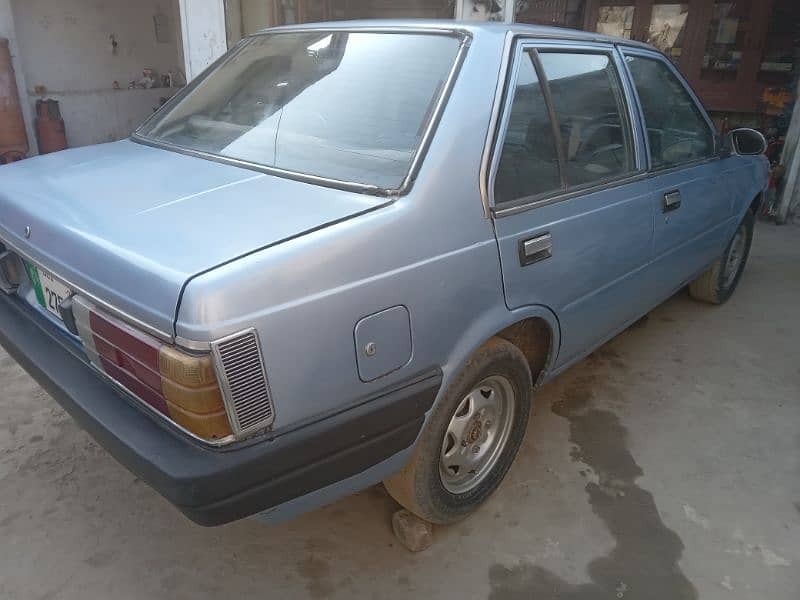 Nissan Sunny 1985 1000 cc biometric and all documents clear 0