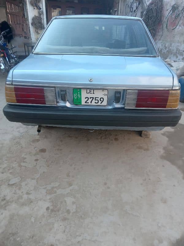 Nissan Sunny 1985 1000 cc biometric and all documents clear 1