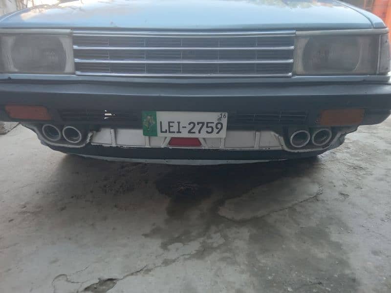 Nissan Sunny 1985 1000 cc biometric and all documents clear 5