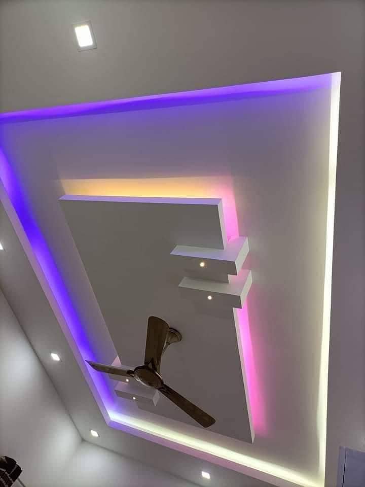 false Ceiling/Roof Ceiling/Gypsum Ceiling/Plastir of paris ceiling 6