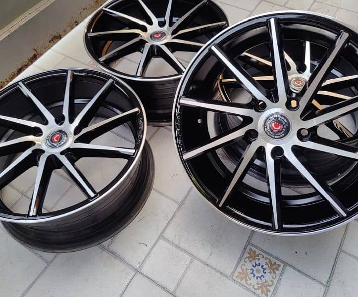 Honda civic x Rims 5 nut vosson cvt 17"inch 1