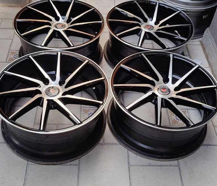 Honda civic x Rims 5 nut vosson cvt 17"inch 2