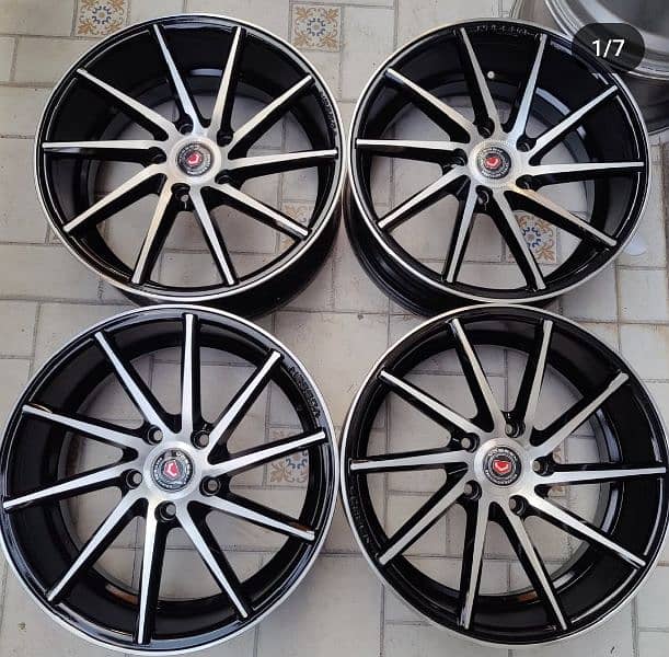 Honda civic x Rims 5 nut vosson cvt 17"inch 3