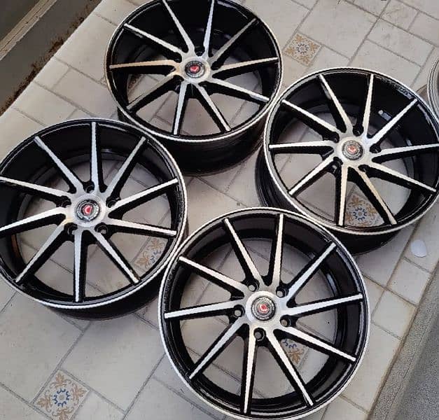 Honda civic x Rims 5 nut vosson cvt 17"inch 5