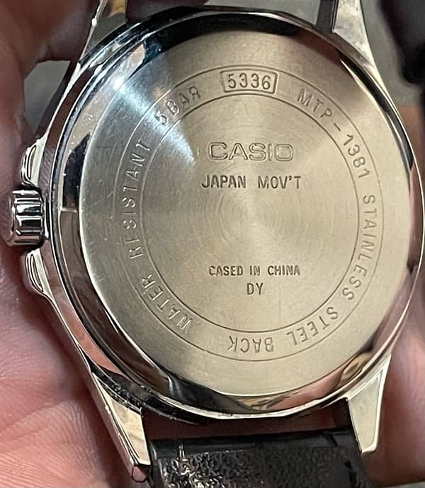 Casio MTP-1381 watch 2