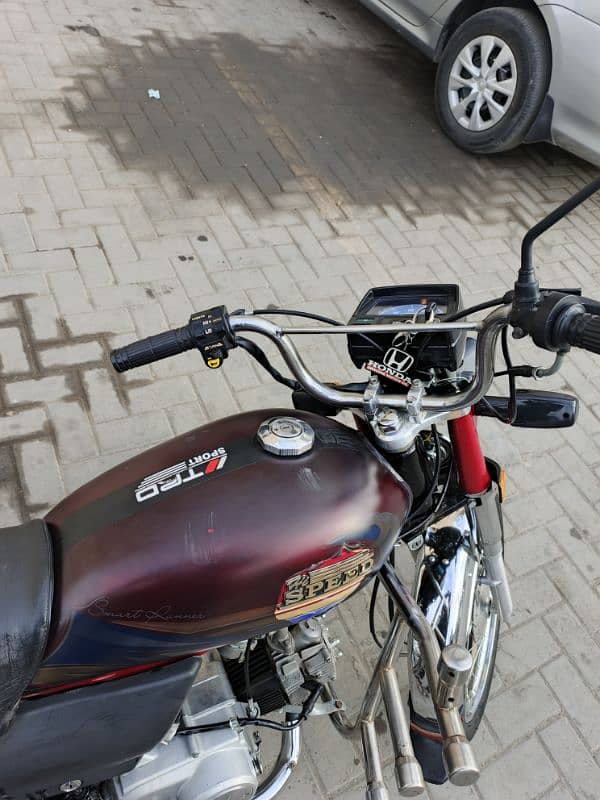 Hi speed 70CC 2021 model all punjab registered 1