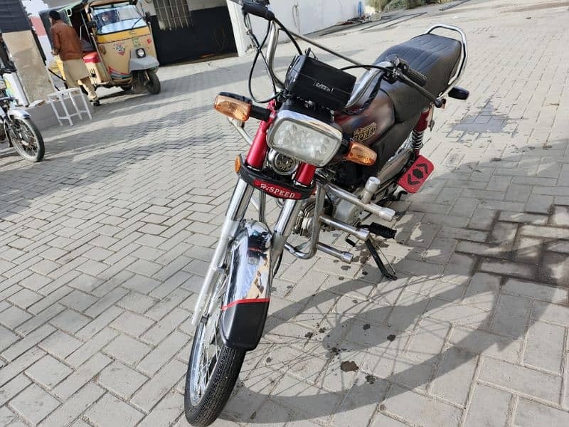 Hi speed 70CC 2021 model all punjab registered 5