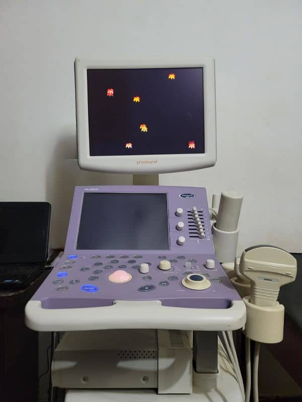 Aloka prosound Alpha 6 ultrasound machine 2