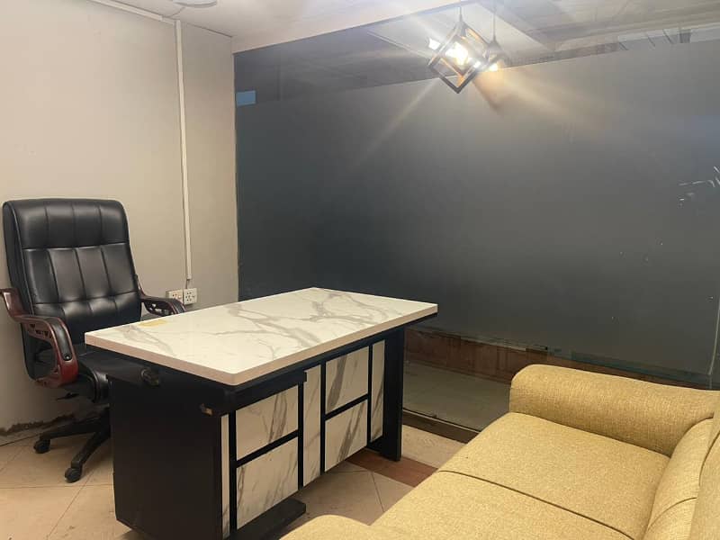 Fully furnished office available for rent in model town link road 0