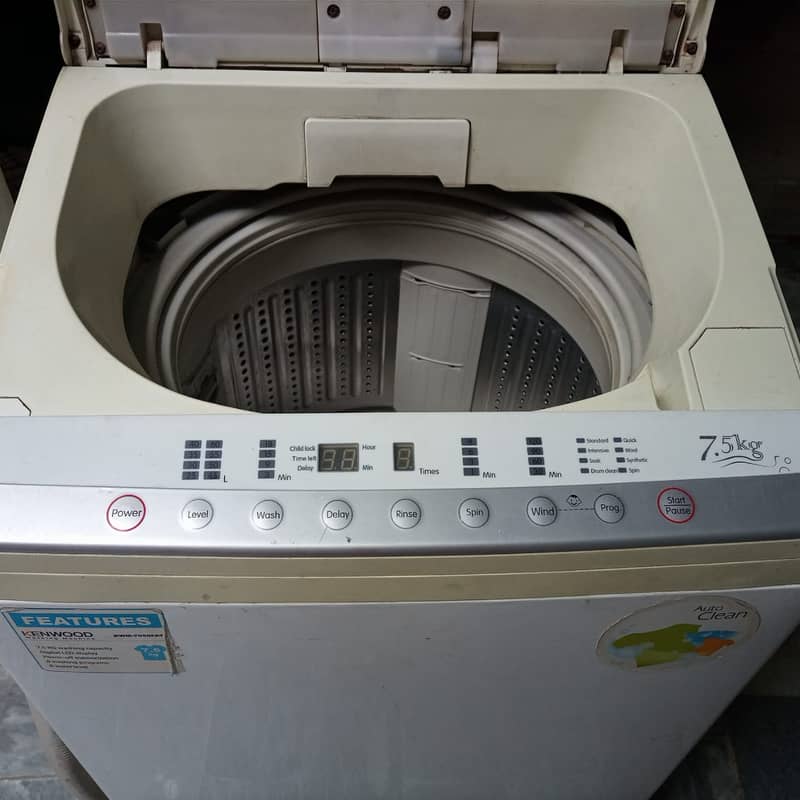 Kenwood fully automatic washing machine 1