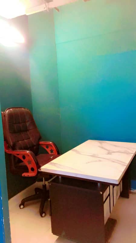 Fully furnished office space available for rent in model town link road Lahore 0