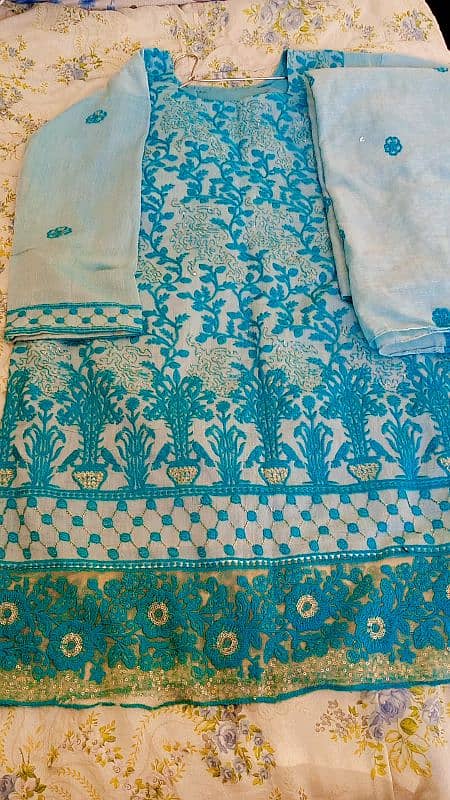 cotton fancy suit 3pc 0