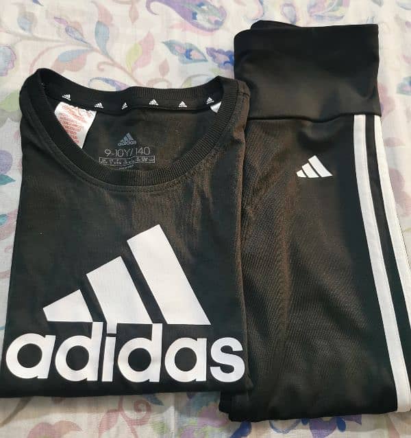 original girls adidas track suit 0