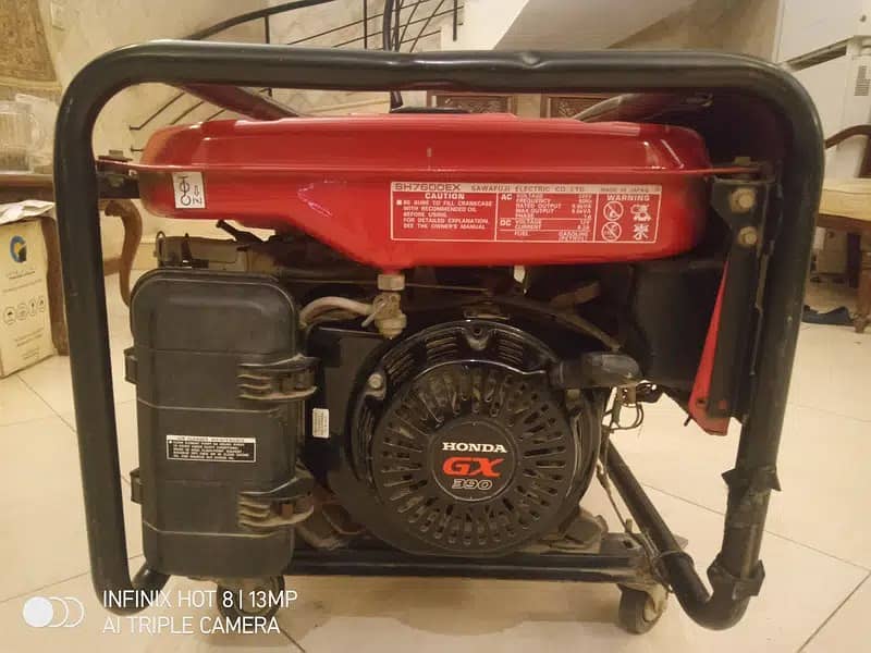 Honda Elemax Generator SH7600EX  6.5KVA   Made in JAPAN 2