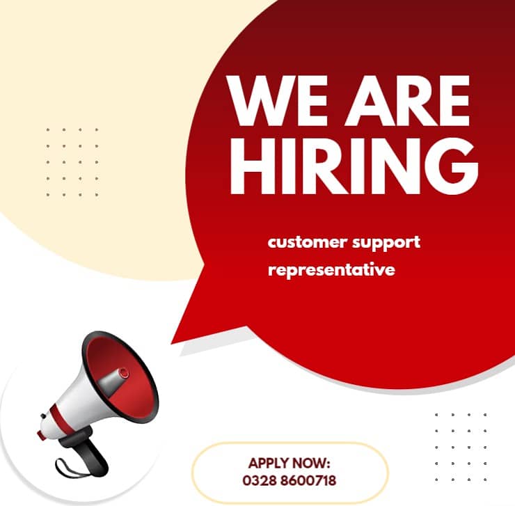 Customer Support Representative (Females Only) 0