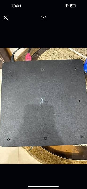 PS4 slim 1tb/ Scratchless / With 2 controllers and 2 cds . 6