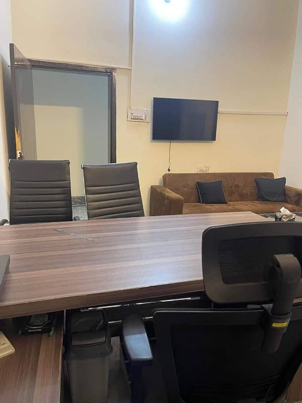 1 kanal lower portion for rent in johar town for Family and Silent office (Call center + Software house) 1