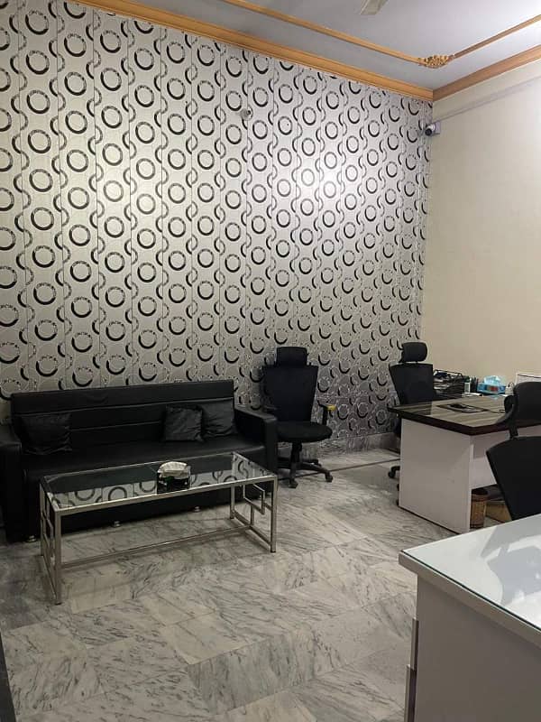 1 kanal lower portion for rent in johar town for Family and Silent office (Call center + Software house) 8