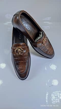 Men’s cow leather formal loafers