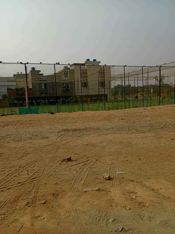 Plot for rent in johar town on main road For cricket ground, and sport marquee As u want 2