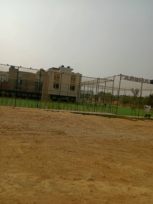 Plot for rent in johar town on main road For cricket ground, and sport marquee As u want 3