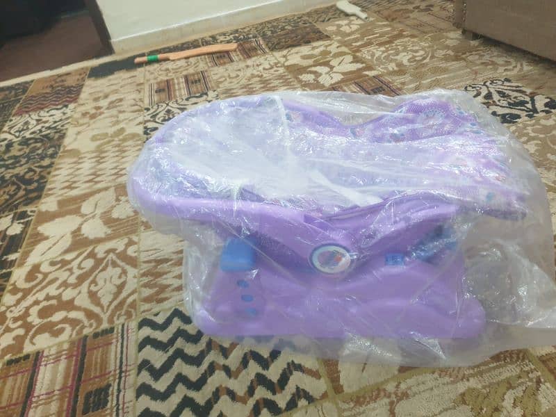 baby bouncer with mosquito net 3