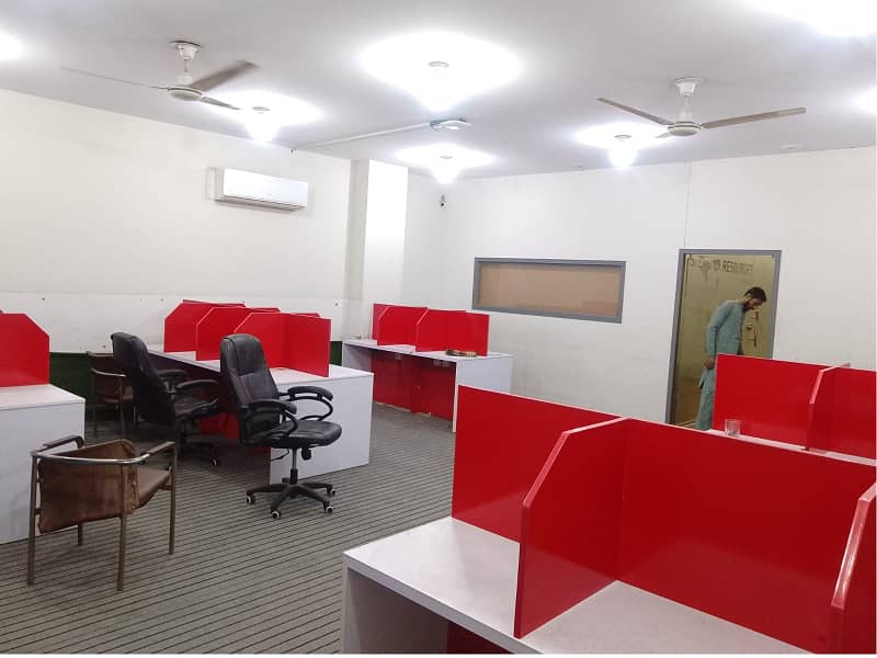 Fully Furnished Area 1200 Square Feet Office Available For Rent Real Pictures In Main Boulevard Road Gulberg 3 Lahore 0