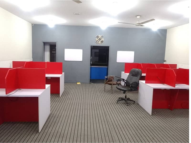 Fully Furnished Area 1200 Square Feet Office Available For Rent Real Pictures In Main Boulevard Road Gulberg 3 Lahore 1