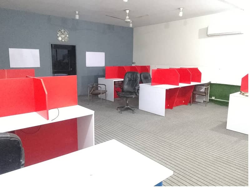 Fully Furnished Area 1200 Square Feet Office Available For Rent Real Pictures In Main Boulevard Road Gulberg 3 Lahore 5