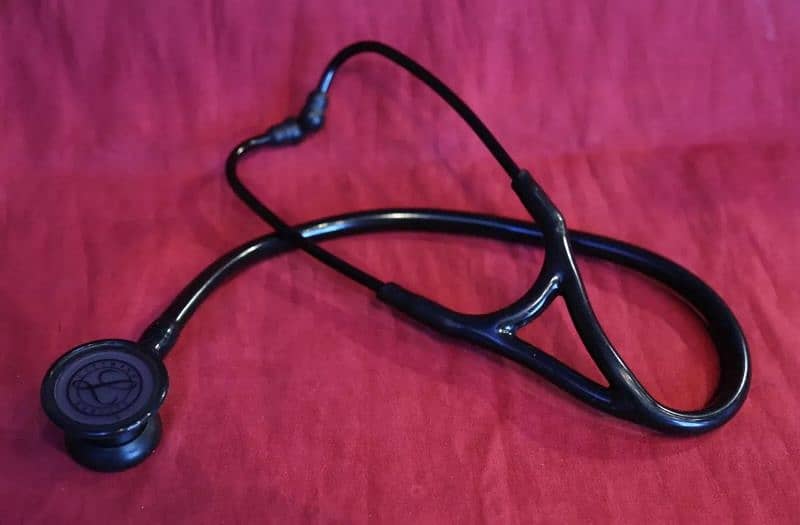 LITTMANN CARDIOLOGY 3 STETHOSCOPE BLACK 100% ORIGINAL WITH COMPLTE BOX 3