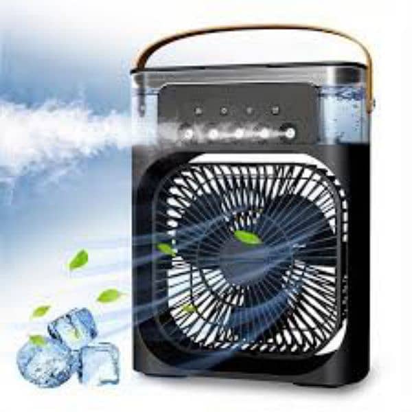 Portable Ice Cooler Fan Air Conditioner Mini Fan 2