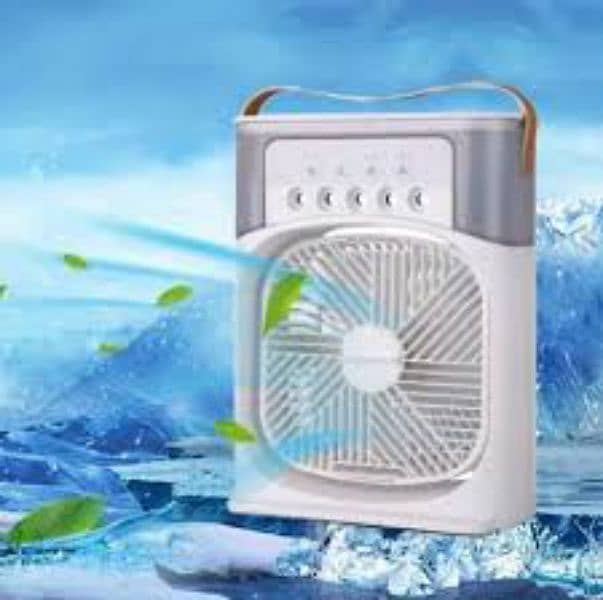 Portable Ice Cooler Fan Air Conditioner Mini Fan 3