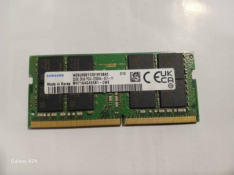 Laptop Ram DDR4 32 Gb 3200AA samsung brand 0