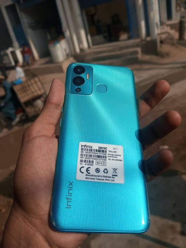 INFINIX HOT 12 PLAY 4+3GB 64GB Full Box 10