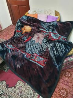 Full size double plly blanket for sale