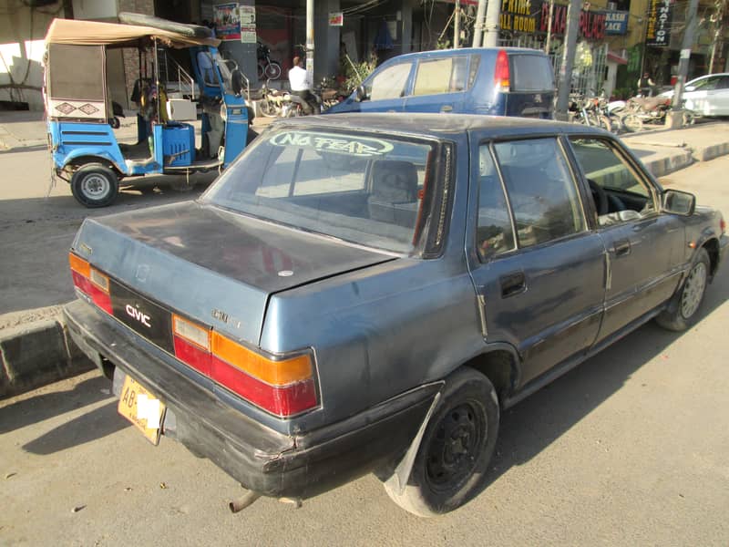 1200 cc Civic 1987 Model 1996 Rigistration O333,7O77,O95 1