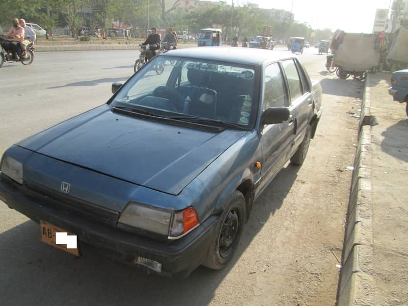 1200 cc Civic 1987 Model 1996 Rigistration O333,7O77,O95 4