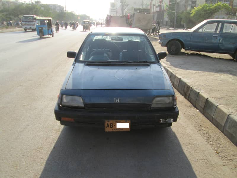 1200 cc Civic 1987 Model 1996 Rigistration O333,7O77,O95 5