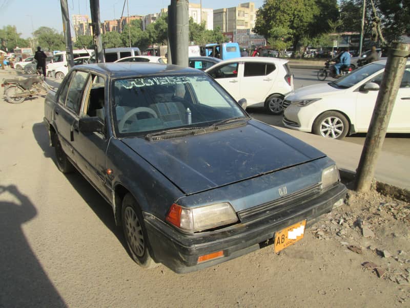 1200 cc Civic 1987 Model 1996 Rigistration O333,7O77,O95 8