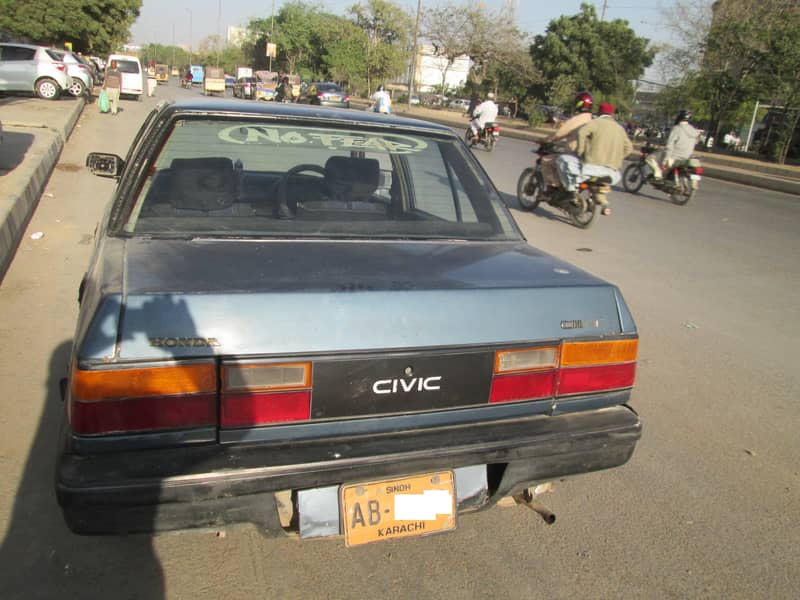 1200 cc Civic 1987 Model 1996 Rigistration O333,7O77,O95 14